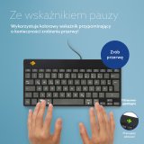 R-Go Tools Ergonomisch toetsenbord R-Go Compact Break, compact toetsenbord met pauzesoftware, QWERTZ (DE), bedraad, zwart #7