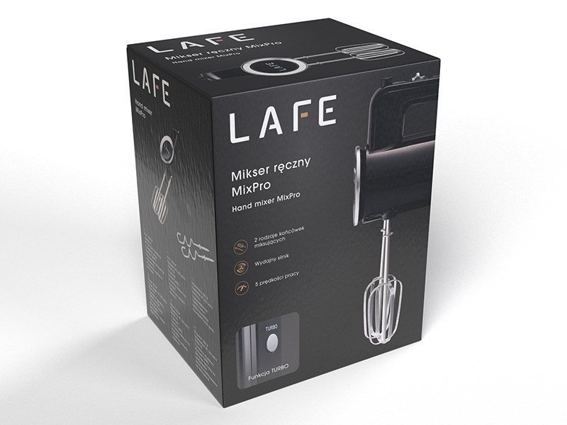 LAFE Hndmikser MixPro 300 W Sort #5