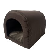 GO GIFT seng til katte og hunde - brun - 40 x 33 x 29 cm #1