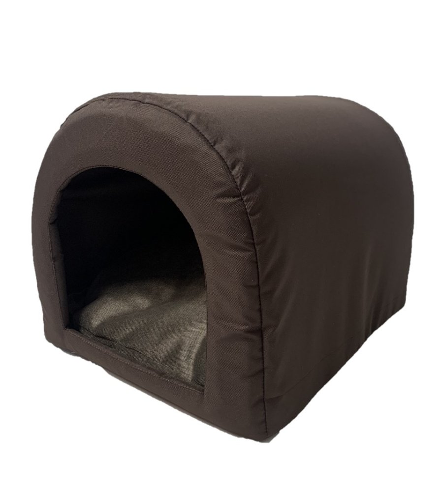 GO GIFT seng til katte og hunde - brun - 40 x 33 x 29 cm #1