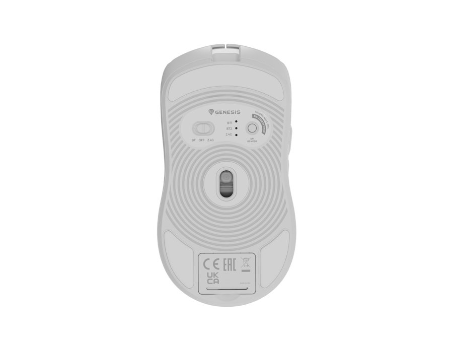 GENESIS Zircon 500 mus Spil Hjre hnd RF Wireless + Bluetooth + USB Type-C Optisk 10000 dpi #6