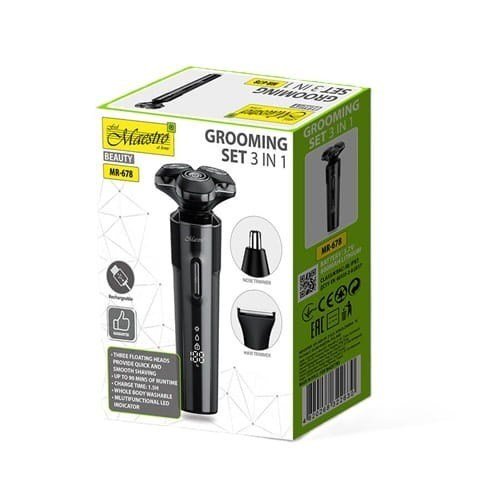MAESTRO MR-678 3-i-1 USB-barberst #5