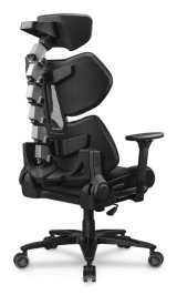 COUGAR Terminator Elite PC gamingstol Polstret s�de Sort, S�lv #3