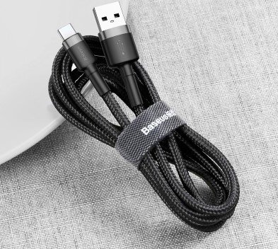Baseus CATKLF-UG1 USB-kabel 3 m USB A USB C Sort #5