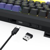 REDRAGON Glintstone K725LBY-RGB-PRO tastatur Sort #6