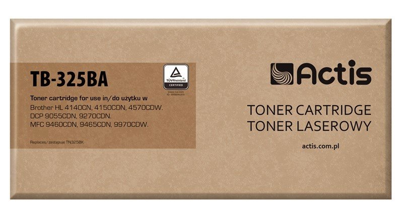 Actis TB-325BA (erstatning Brother TN-325BK; Supreme; 6000 sider; sort) #1