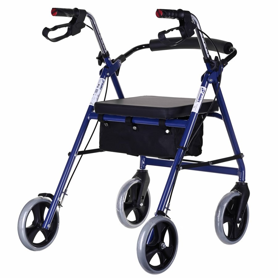 Rehabiliteringsstativ med fire hjul #4