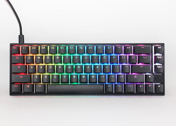 Ducky Mecha Pro SF tastatur Spil USB US engelsk Sort #8