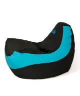 Puf GO GIFT Bl Sort Oxford tejido antidesgarros 140 x 100 x 100 cm 140 x 100 cm #2