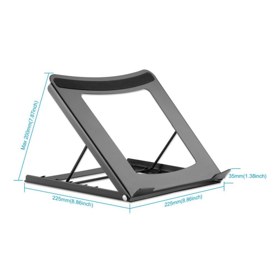 Manhattan 462129 laptop stativ Sort 39,6 cm (15.6