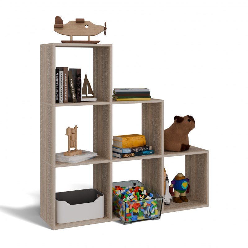 Topeshop STEP SONOMA 3X3 stue bogreoel #10