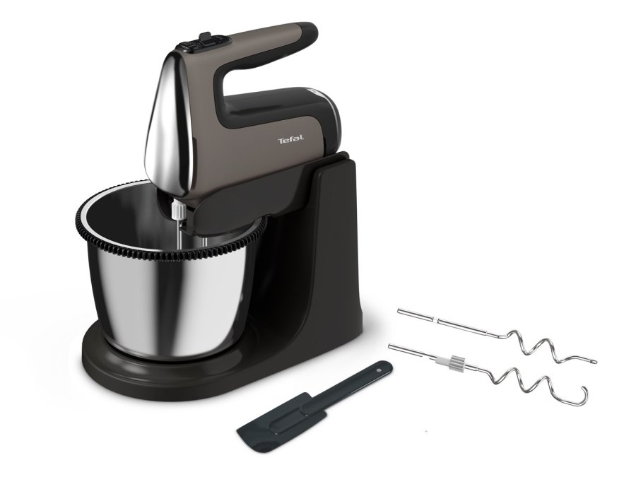 Tefal Powermix Silence HT654E Bordmixer 600 W Sort, Gr #7