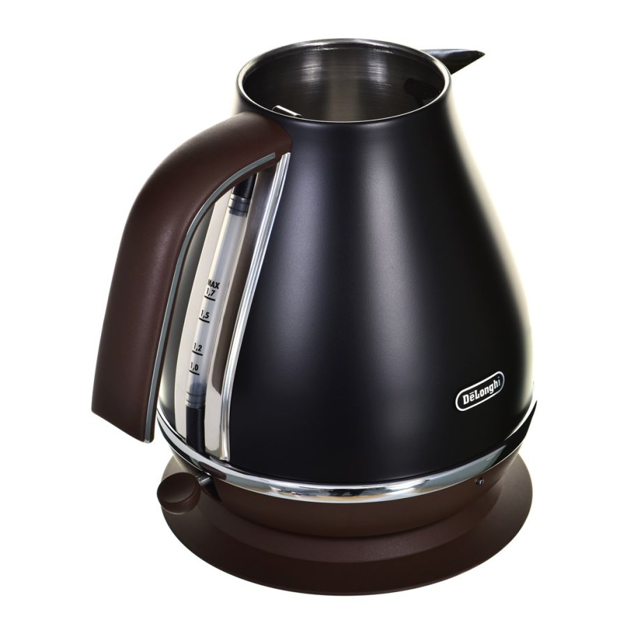 DeLonghi KBOV 2001.BK elkedel 1,7 L Sort, Brun 2000 W #3