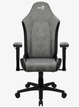 Aerocool Crown AeroSuede Universal gamingstol Polstret sde Stone Grey #1