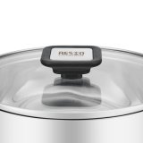 Resto Kitchenware Anser 2,5 L Rund Sort, Rustfrit stl #43