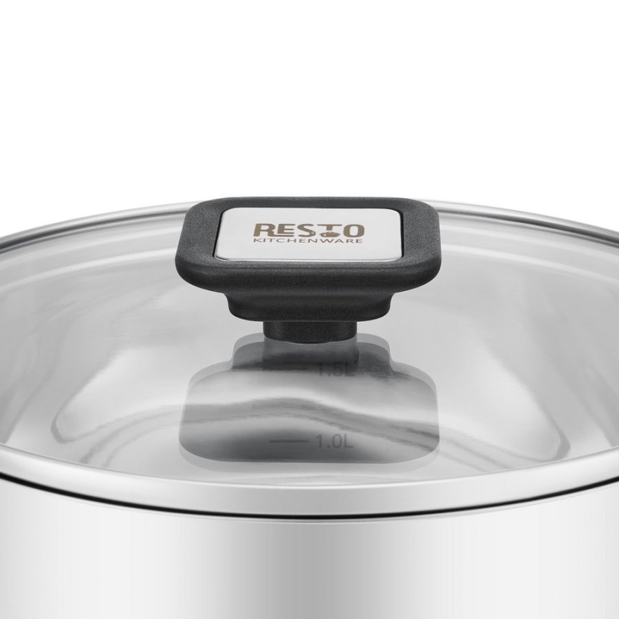 Resto Kitchenware Anser 2,5 L Rund Sort, Rustfrit stl #43
