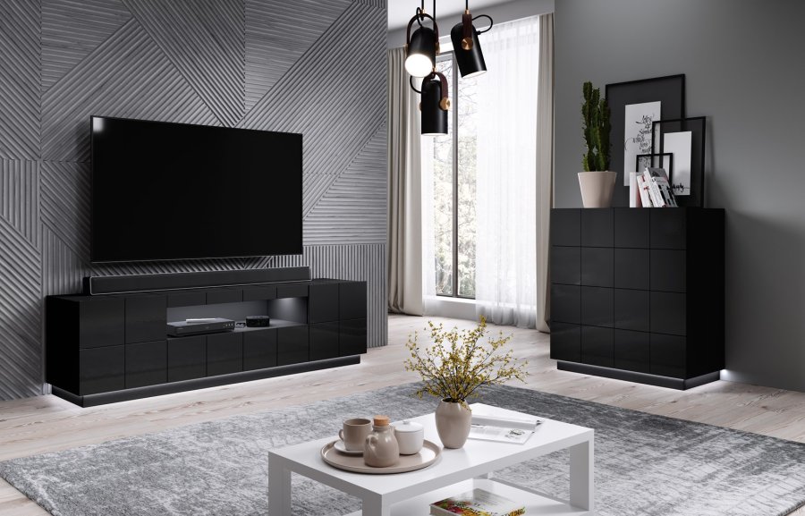 Cama REJA RTV CZ TV stativ & underholdningscenter 2 skuffe(r) 2 hylder #3