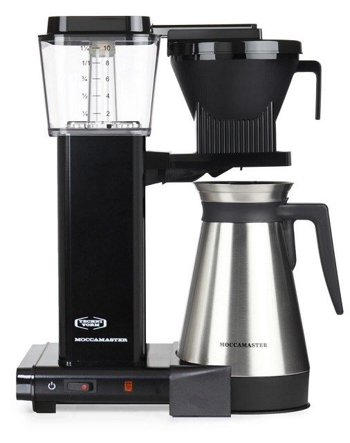 Moccamaster Overflow Express. KBGT 741 Sort +termos #1