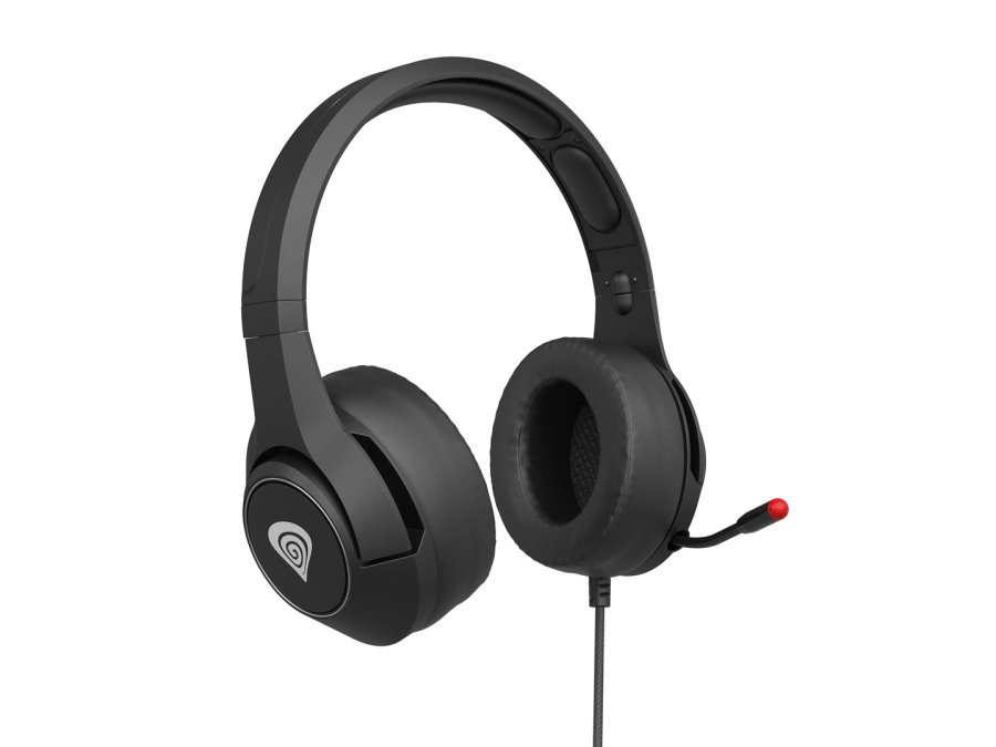 GENESIS Argon 600 Headset Ledningsfrt Spil Sort, Rd #6