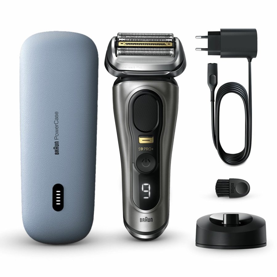 Braun Series 9 Pro+ 9525s Wet & Dry Folie shaver Trimmer Metallic #1