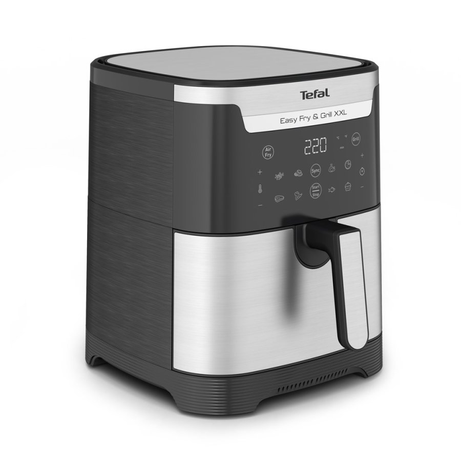 Tefal Easy Fry & Grill EY801D 6,5 L Enkeltstende 1830 W Varmluftsteger Rustfrit stl #11