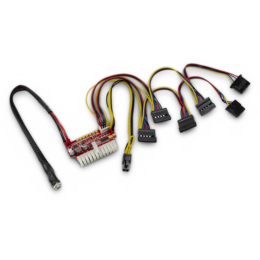Inter-Tech 88882190 enhed til str�mforsyning 200 W 20+4 pin ATX Sort #1
