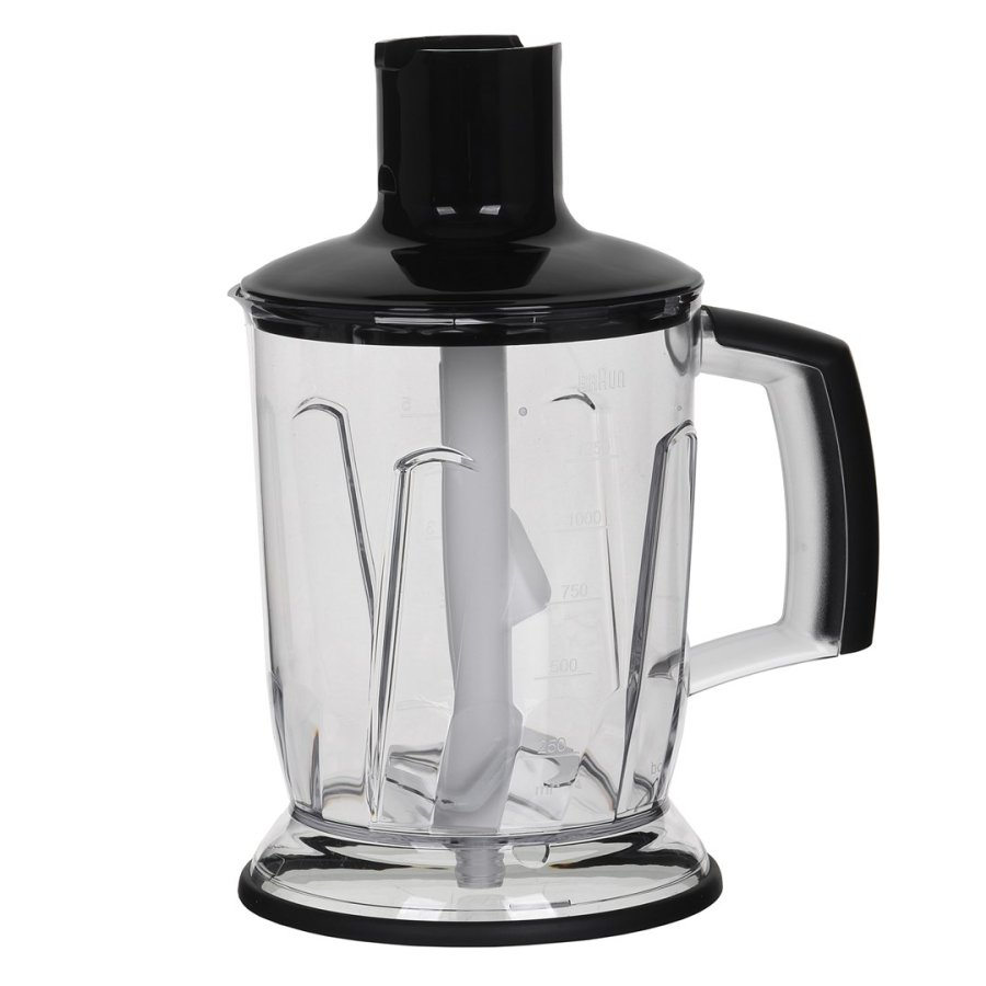 Braun MultiQuick 7 MQ 7045X 1,25 L Nedsnkning blender 1000 W Sort, Rustfrit stl #9