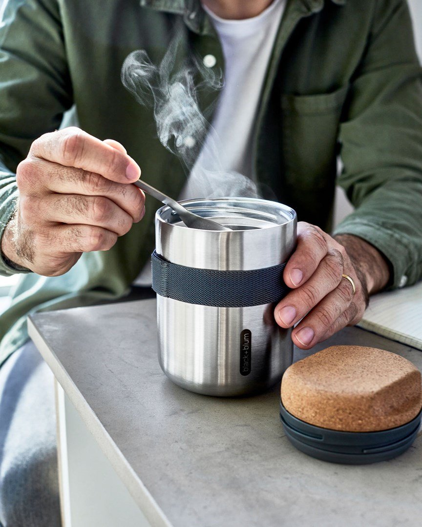 black+blum BAM-TPB015 termokande 0,55 L Gr�, Rustfrit st�l #6