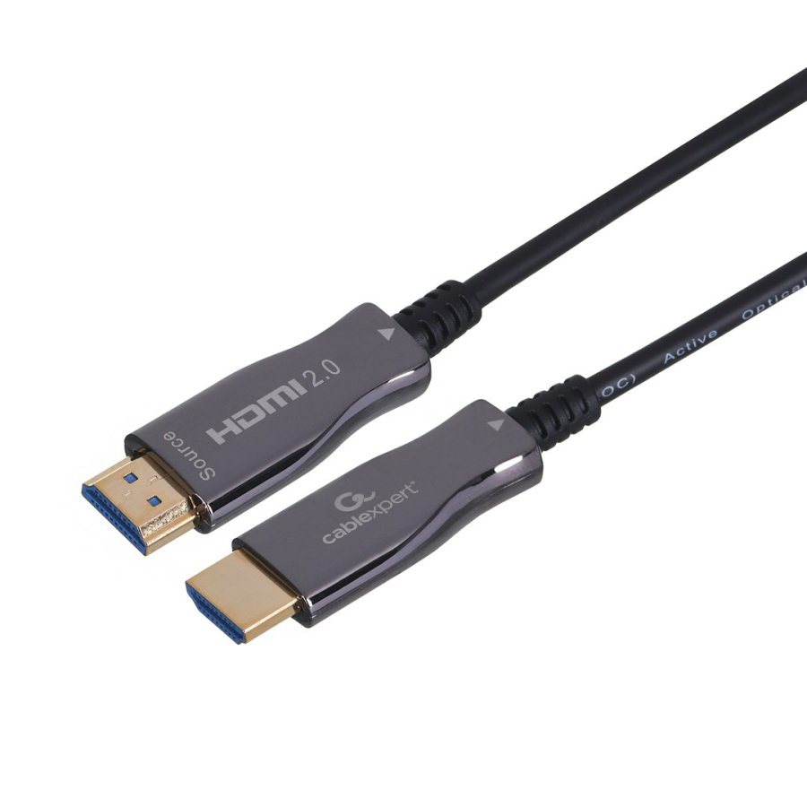 Gembird CCBP-HDMI-AOC-20M-02 HDMI-kabel HDMI Type A (Standard) Sort #1