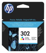 HP Original 302-blkpatron, trefarvet #2
