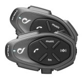 Interphone TOUR HD Motorcykel-intercom 1500 m 2 stk Sort #1