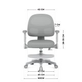 Fotel obrotowy Junior 5.0 Grey #15