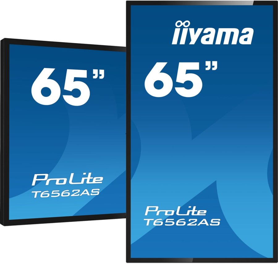 iiyama T6562AS-B1 skilte display Interaktivt fladpanel 163,8 cm (64.5