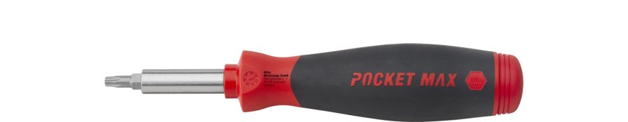 Wiha screwdriver with bit magazine PocketMax magnetic #7
