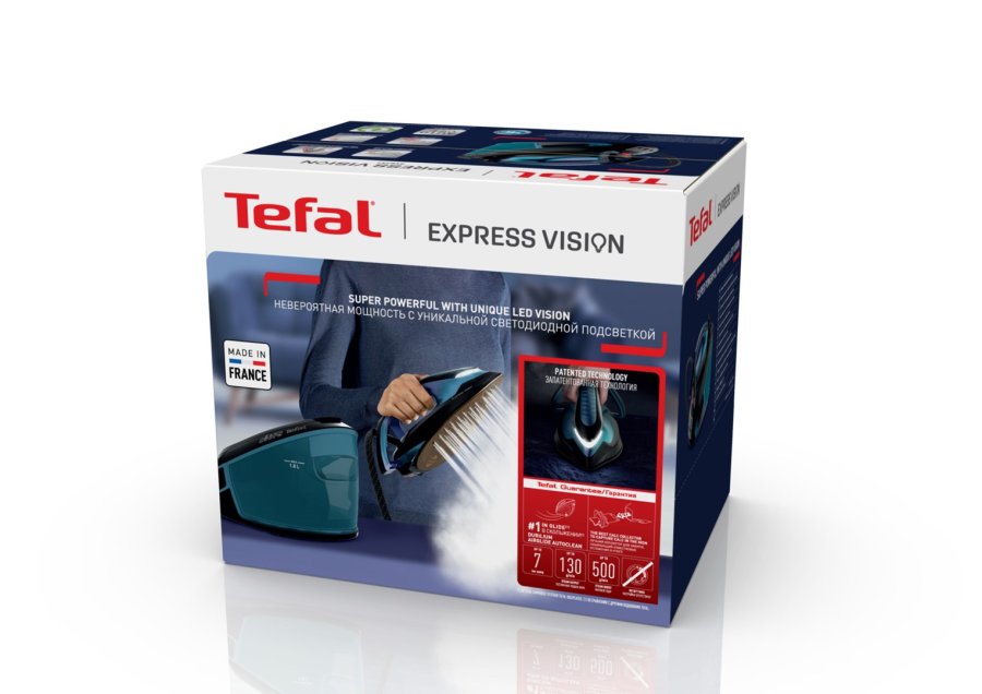 Tefal Express Vision SV8151 2800 W 1,8 L Durilium AirGlide Autoclean soleplate Bl, Sort #12
