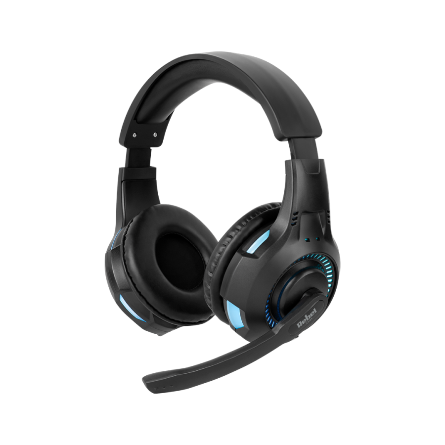 Rebel GH-20 Headset Ledningsfrt Spil USB Type-A Sort #6