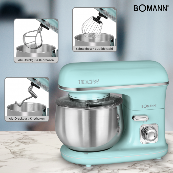 Bomann KM 6030 CB Kkkenmaskine 1100 W 5 L Mintfarve #3