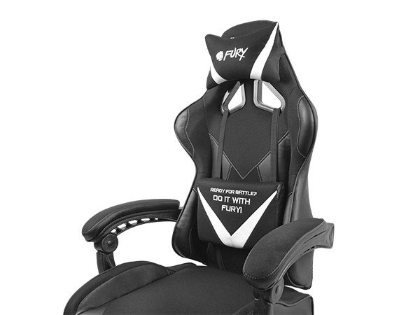 FURY Avenger L Universal gamingstol Polstret sde Sort #7