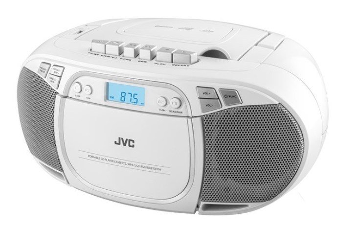 JVC RC-E451W CD-afspiller Brbar CD-afspiller Hvid #1