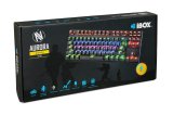 iBox IKGMK2R tastatur Spil USB QWERTY US engelsk Sort #48