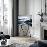 Maclean TV-stativ/vogn, p� hjul, 37-80