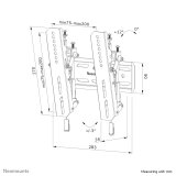 Neomounts WL35S-850BL12 tv-beslag 165,1 cm (65