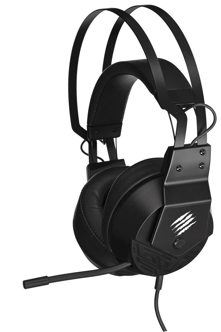 Mad Catz F.R.E.Q. 2 Headset Ledningsfrt Spil Sort #1