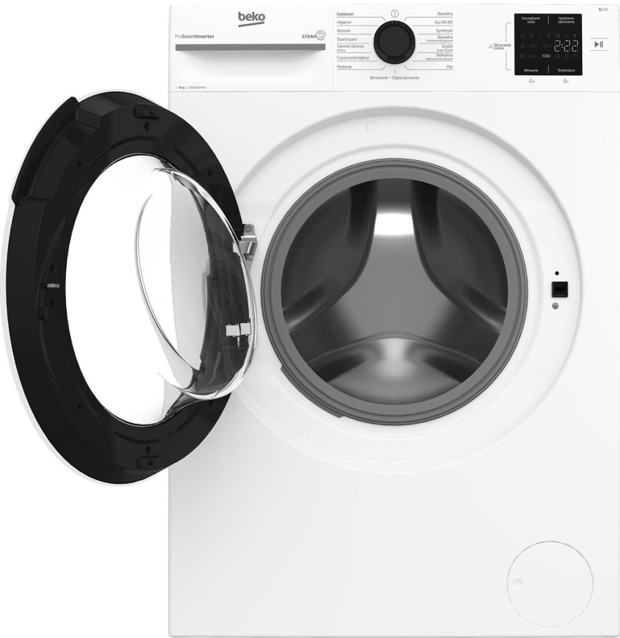 BEKO BM1WFU38225WW vaskemaskine b100 8 kg 1200 o/min AquaWave Hvid #5