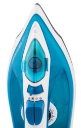 Esperanza EHI002 strygejern Dampstrygejern Keramisk strygesl Bl, Hvid 2200 W #7