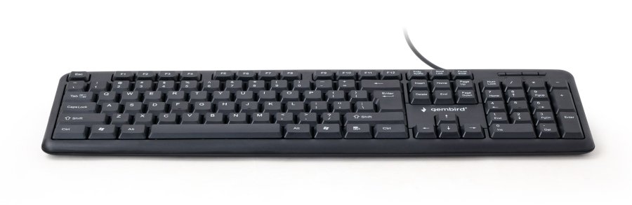 Gembird KB-U-103 tastatur USB US engelsk Sort #3