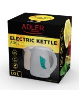 Adler AD 08 w elkedel 1 L 850 W Hvid #11