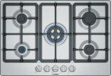 Bosch Serie 4 PGQ7B5B90 kogeplade Rustfrit stl Indbygget 75 cm Gaskomfur 5 zone(s) #1