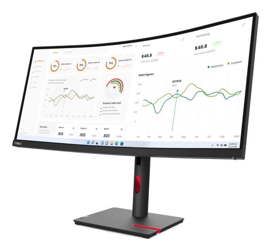 Lenovo ThinkVision T34w-30 LED display 86,4 cm (34