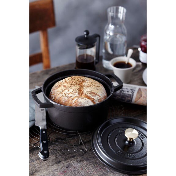 Staub La Cocotte 3,8 L Rund Stbejern Gryde bradepande #28